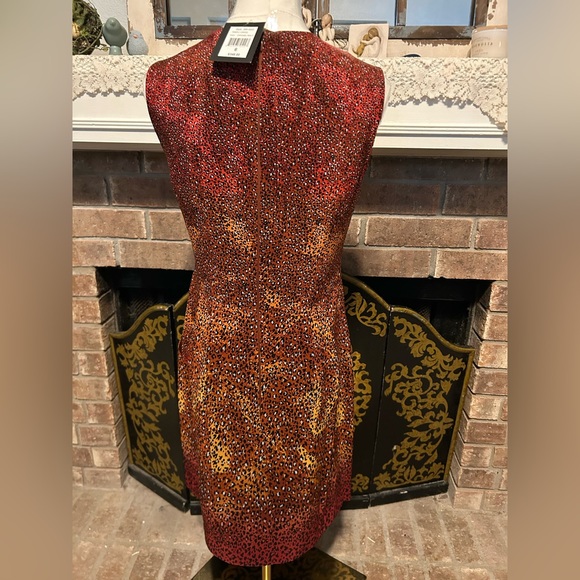 NWT NANETTE LEPORE Firefly 100% Silk Cocktail Mini Dress Sleeveless Pockets 6 - Picture 8 of 15